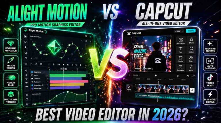 Alight Motion vs CapCut