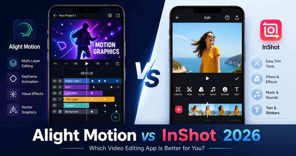 Alight Motion vs InShot