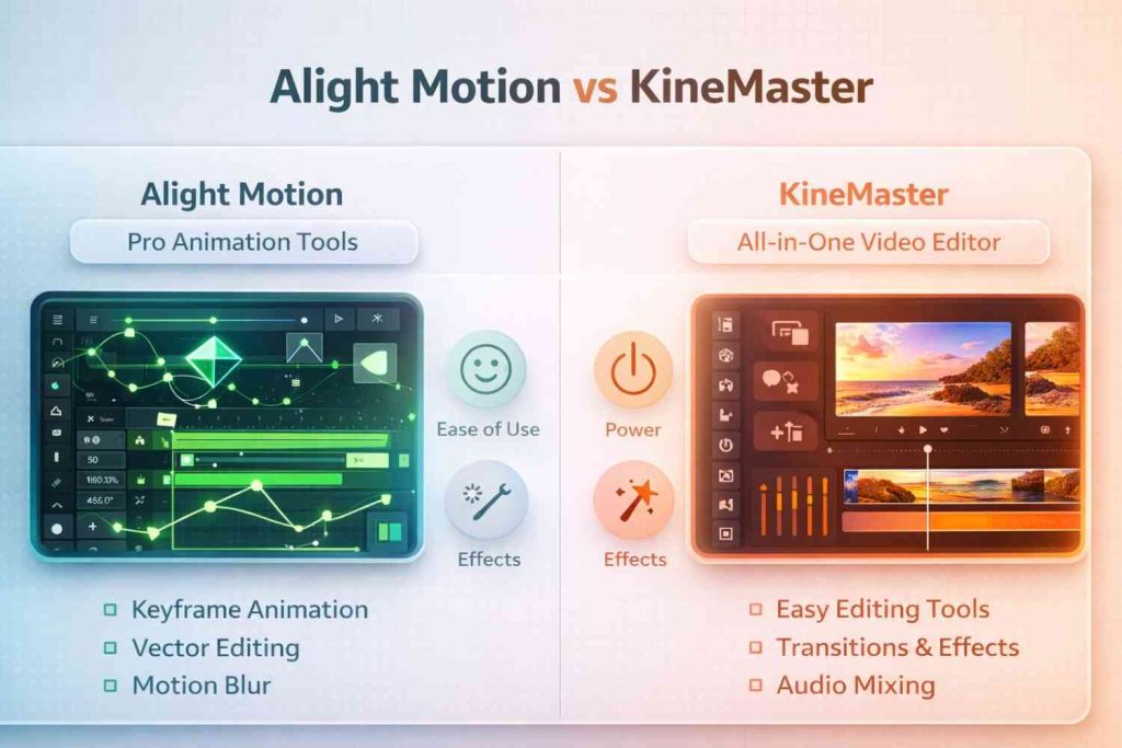 Alight Motion vs KineMaster